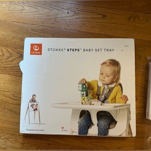 Stokke steps tray and placemat set